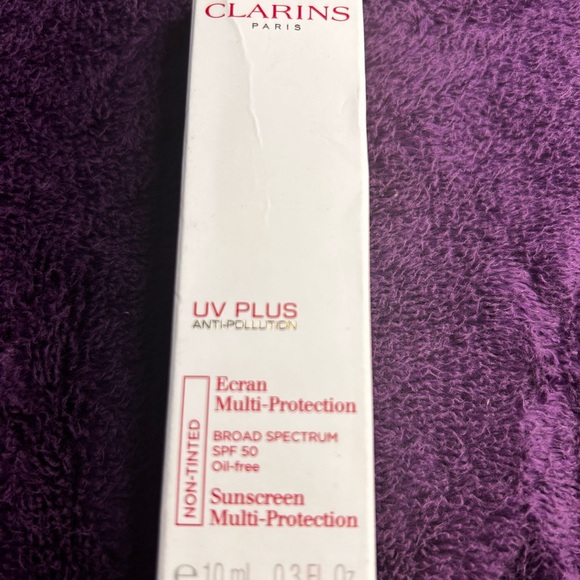 CLARINS Paris Skin Care Lot UV Plus Natural Lip Protect Cleanser Water Comfort - Picture 3 of 10